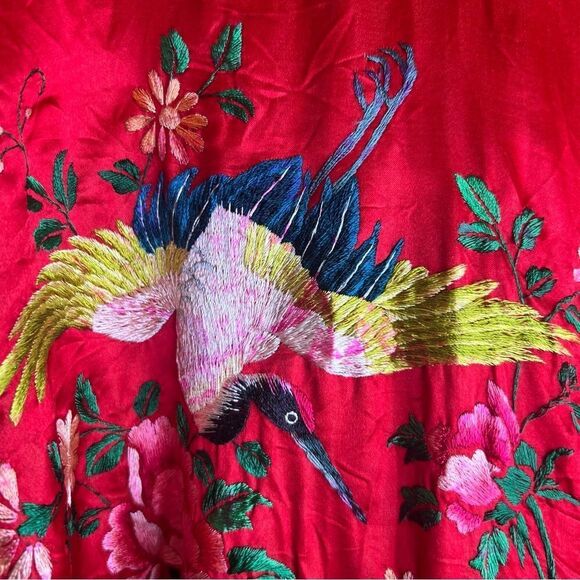 Yijin silk beautiful embroidery all over 4O’s oriental Chinese gorgeous unique - Picture 14 of 16